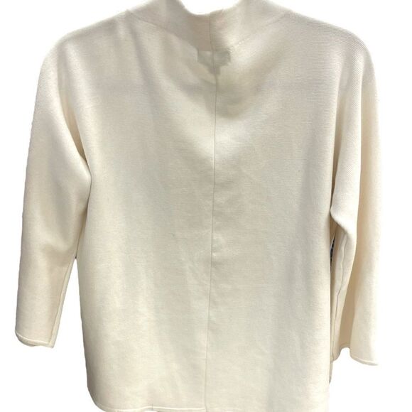 JM Collection Wool with fancy brooch Button Neck. Jackets & Coats. Size s - Picture 2 of 6